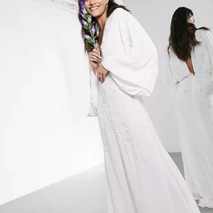 ASOS Lisa drape wedding gown